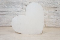 Regali e Bomboniere - Prodotti - Wedding Legno E FOREX - CUORE SHABBY 22X22CM LEGNO 