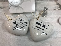 Regali e Bomboniere - Prodotti - Profumatori - CUORE CRUCIVERBA DIFFUSORE 11X11CM CON KIT 