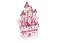 Regali e Bomboniere - Prodotti - Scatoline PORTA CONFETTI - CASTELLO MD PRINCIPESSA 15X6CM SCATOLINA PORTA CONFETTI