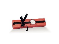 Regali e Bomboniere - Prodotti - Scatoline PORTA CONFETTI - LAUREA SCATOLA FIAMMIFERO con tre divisori allinterno  16x3,5x2cm con nastro