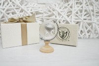 Regali e Bomboniere - Prodotti - Mappamondo - LEGNO WORLD MAPPAMONDO  H6.5CM C/BOX 
