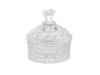 Regali e Bomboniere - Prodotti - Vetro Decorato - SCATOLA CRISTALLO H.8 CM