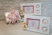 Regali e Bomboniere - Prodotti - Cornici e Orologi - ANGELINO PORTA FOTO ROSA ASSORTITO 22X13CM RESINA 