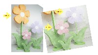 Regali e Bomboniere - Prodotti - Pasqua - FIORE CON STELO DA APPOGGIO H 90CM COLORE CASUALE 