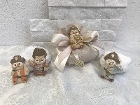 Regali e Bomboniere - Prodotti - Comunione e Cresima - GUFO MAGNETE PIRATA 6CM