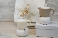 Regali e Bomboniere - Prodotti - Bomboniere Utili - COFFEE SET ASSORTITO CON BOX H12CM 