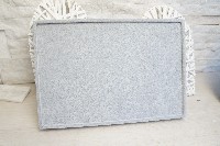 Regali e Bomboniere - Prodotti - ESPOSITORI - ESPOSITORE PORTA ANELLI 35X24X3CM VELLUTO GRIGIO