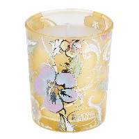 Regali e Bomboniere - Prodotti - Candele da regalo - BICCHIERE CON CERA PROFUMATA 70gr - Fiori GIALLI LIMONE