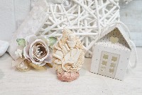 Regali e Bomboniere - Prodotti - Sacri - GOCCIA COMUNIONE 7X11CM IN MARMO DI CARRARA RICOMPOSTO LAVORATO A MANO