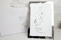 Regali e Bomboniere - Prodotti - Claraluna - QUADRO FAMIGLIA RETTANGOLARE CON SPECCHIO 45X30X2.5 CON BOX