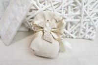 Regali e Bomboniere - Prodotti - Sacri - CROCIFISSO TAO SACRA FAMIGLIA 5X7CM IN MARMO DI CARRARA RICOMPOSTO LAVORATO A MANO