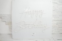 Regali e Bomboniere - Prodotti - Compleanno - PANNELLO NEON LED HAPPY BIRTHDAY
