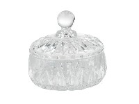 Regali e Bomboniere - Prodotti - Vetro Decorato - SCATOLA  H10X10CM CRISTALLO 