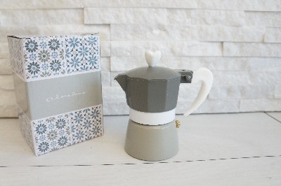 Regali e Bomboniere - Prodotti - Claraluna - -H 13CM- MOKA TORTORA 1 TAZZA