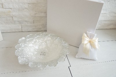 Regali e Bomboniere - Prodotti - FANTIN ARGENTI - CIOTOLA FIORE BIANCO CM22