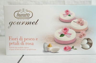 Regali e Bomboniere - Prodotti - Confetti PARTY - 1KG - GOURMET FIORI DI PESCO E PETALI DI ROSA 
