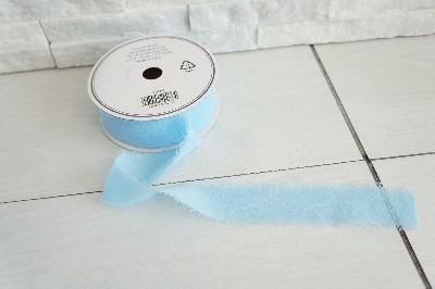 Regali e Bomboniere - Prodotti - Nastri ORGANZA - 30MMX25M NASTRO CHIFFON ORGANZA AZZURRO