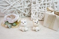 Regali e Bomboniere - Prodotti - OFFERTE DI GENNAIO - CAGNOLINO PORCELLANA 2 ASS.4xh4,5 CM