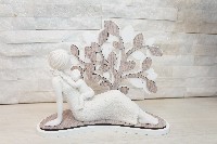 Regali e Bomboniere - Prodotti - MEMORY - SCULTURA SOGNO MATERNITA' SEDUTA CON ALBERO 25X20CM CON BOX