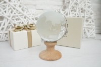 Regali e Bomboniere - Prodotti - Mappamondo - LEGNO WORLD MAPPAMONDO H12CM C/BOX