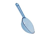 Regali e Bomboniere - Prodotti - Accessori Allestimenti - PALETTA PLASTICA 16.7cm - AZZURRO INTENSO