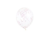 Regali e Bomboniere - Prodotti - Palloncini - 12'' - 30CM PALLONCINO IN LATTICE CONFETTI ROSA