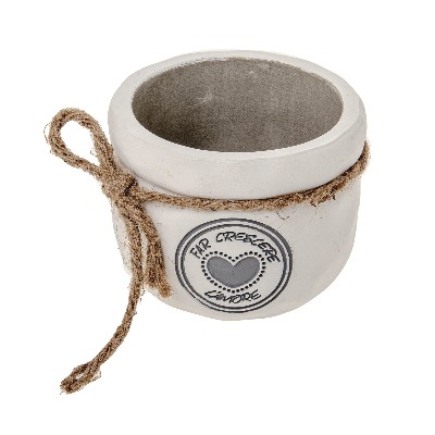 Regali e Bomboniere - Prodotti - Matrimonio - CRESCERE - VASO PORTA PIANTA - D8CM/H7CM