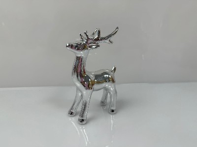 Regali e Bomboniere - Prodotti - Natale  - 15CM - RENNA SILVER